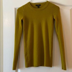 Olive Green ribbed JCrew Top